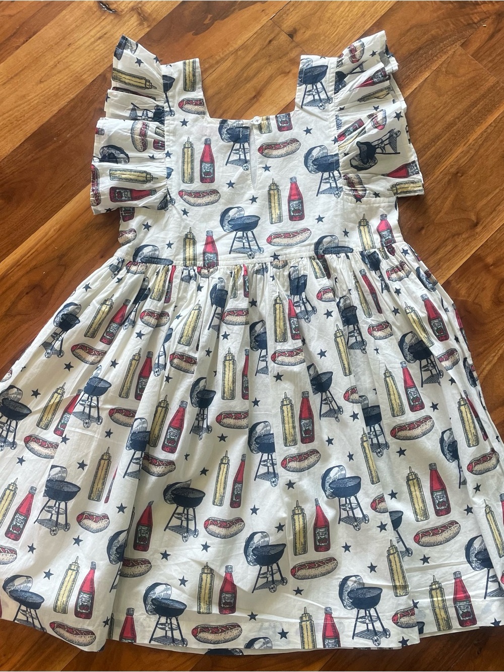 Pink Chicken Elsie Dress-Grilling Out